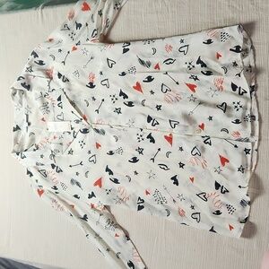 Lilly and lionel medium button down shirt